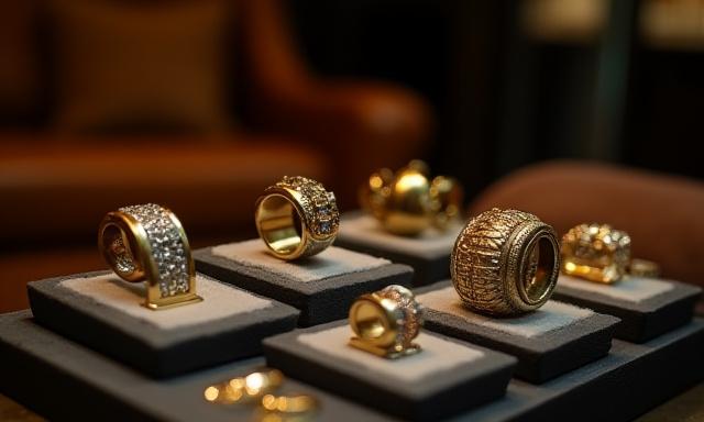 파인 주얼리 진열 공간