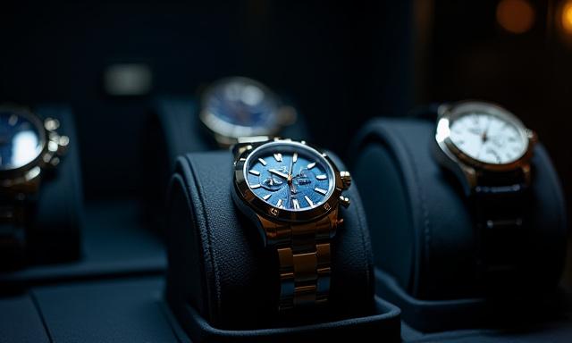 럭셔리 시계 진열장